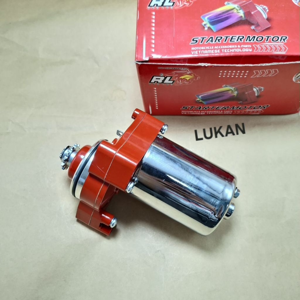 Củ motor đề khởi động độ mẫu lớn xe DREAM, WAVE.... Redleo