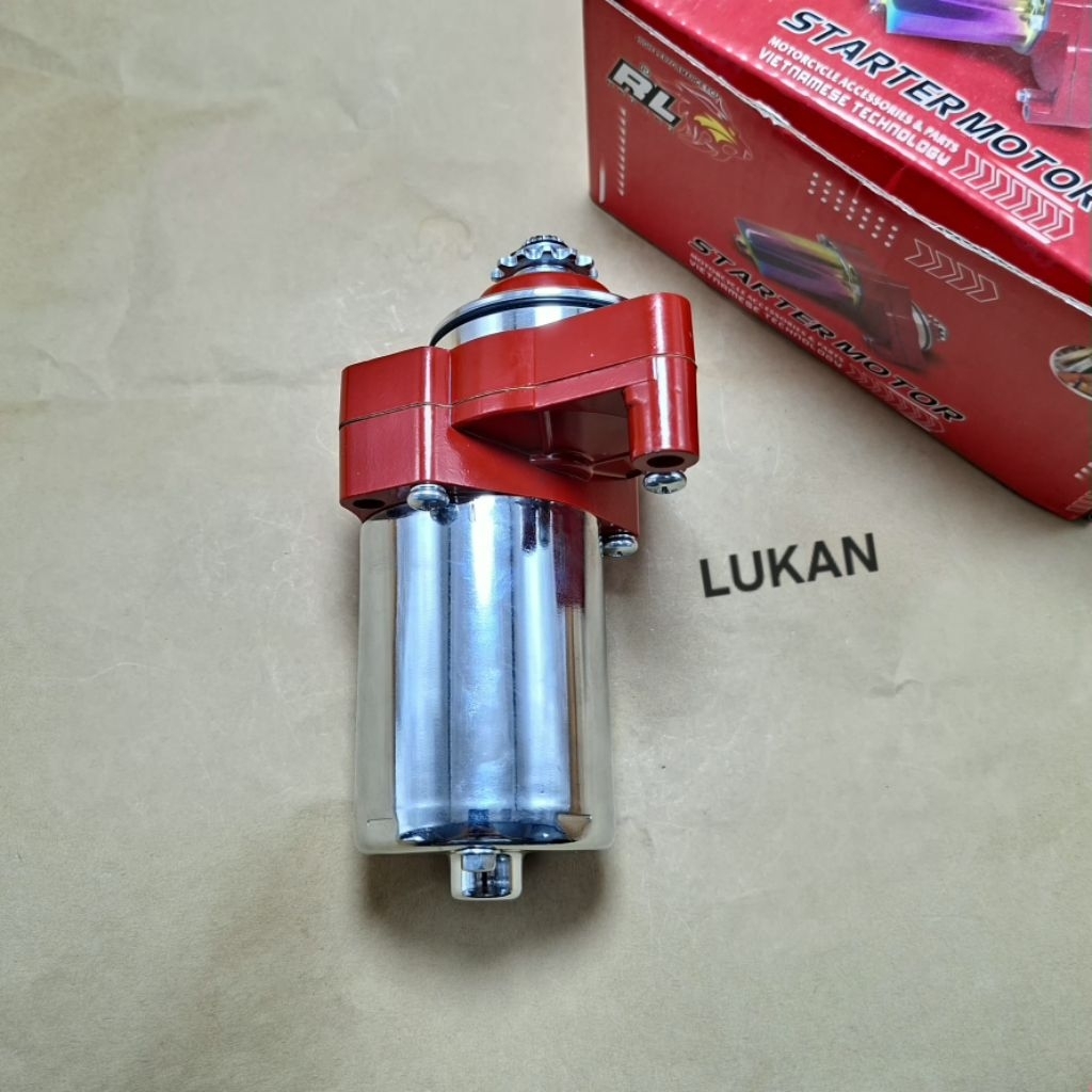 Củ motor đề khởi động độ mẫu lớn xe DREAM, WAVE.... Redleo - Ảnh 5