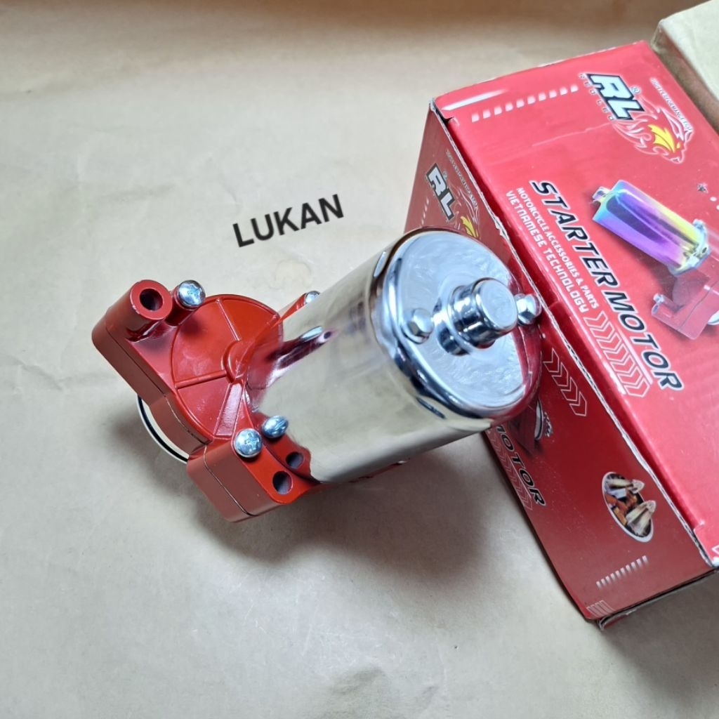Củ motor đề khởi động độ mẫu lớn xe DREAM, WAVE.... Redleo - Ảnh 4