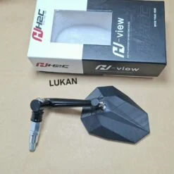 Gương kính chiếu hậu H2C chiếc lá xoay 360 xe WAVE, FUTURE, WINNER....