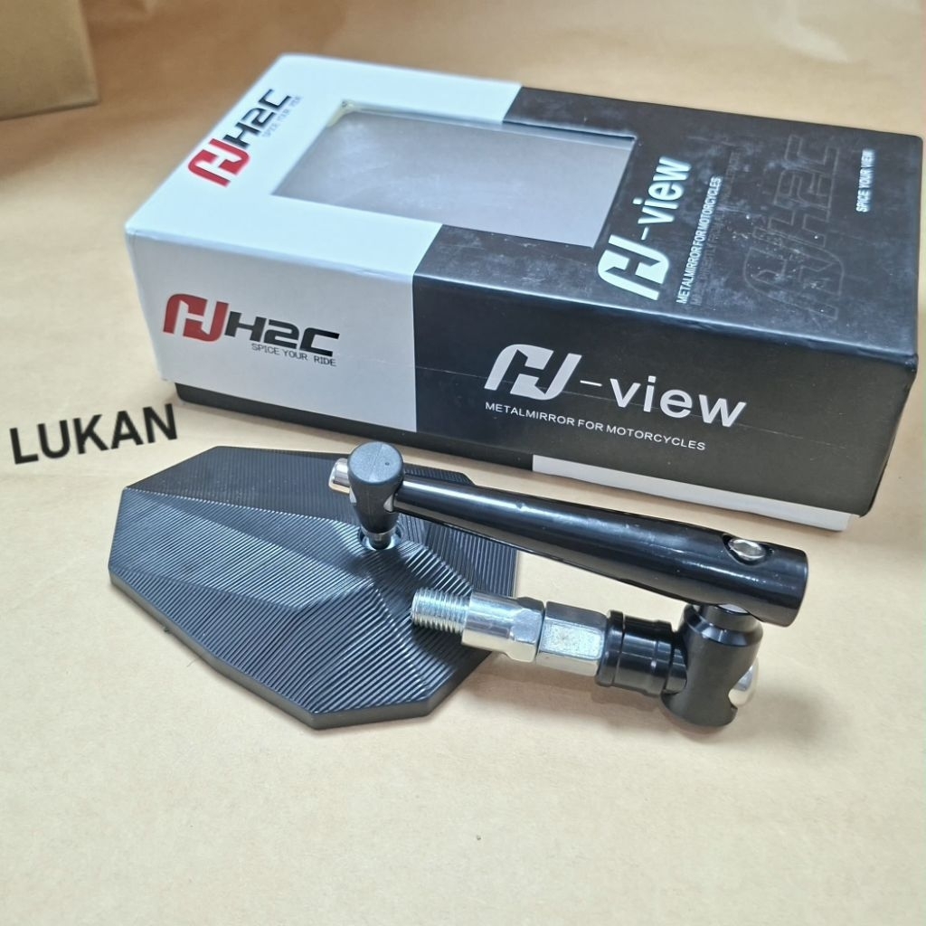 Gương kính chiếu hậu H2C chiếc lá xoay 360 xe WAVE, FUTURE, WINNER.... - Ảnh 6
