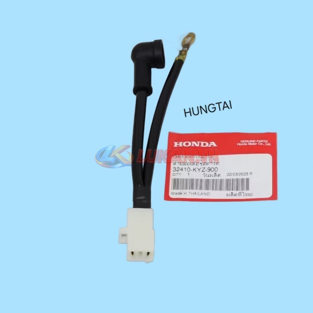Dây điện củ motor đề khởi động FUTURE MẬP, LED, WAVE 125, MSX.... zin 32410-KYZ-900 - Ảnh 3