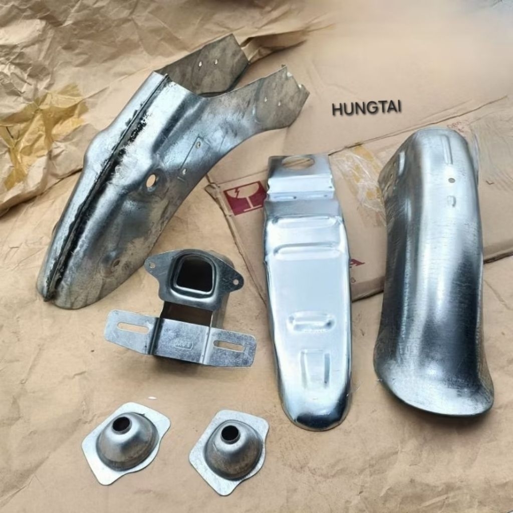 Bộ mộc đồng khung sườn đuôi xe CUB 78. dè chắn bùn - Ảnh 4