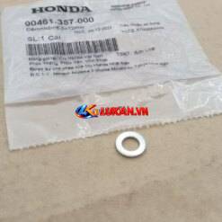Đệm nhôm 6,5x12mm, lông đền cánh bướm, ti sáo DREAM, WAVE, FUTURE.... zin 90461-357-000