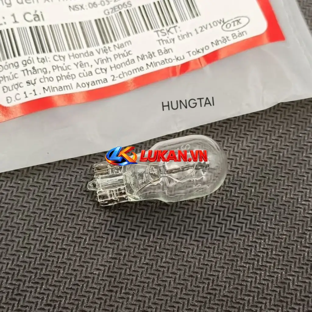 Bóng đèn xi nhan 12V10W xe máy Honda, DREAM, WAVE, FUTURE... zin 34905-GM9-003