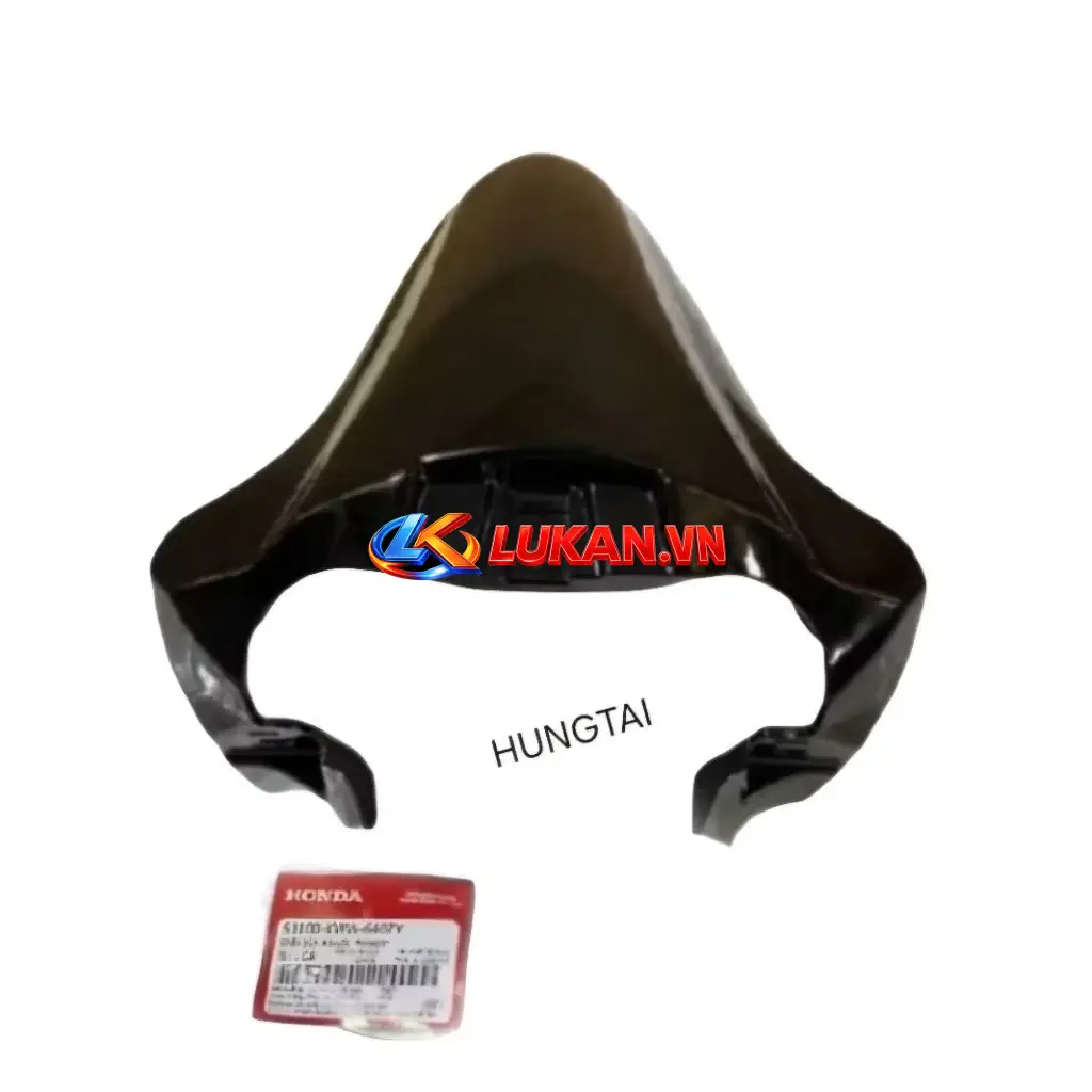 Nhựa chữ A, dè chắn bùn trước WAVE S110, RS, RSX... Đen zin Honda 61100-KWW-640ZV - Ảnh 2