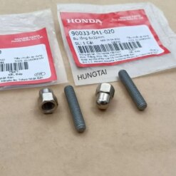 Bộ ốc ren gắn cổ pô xe DREAM, WAVE, FUTURE, CUB.... zin Honda 90033-041-020