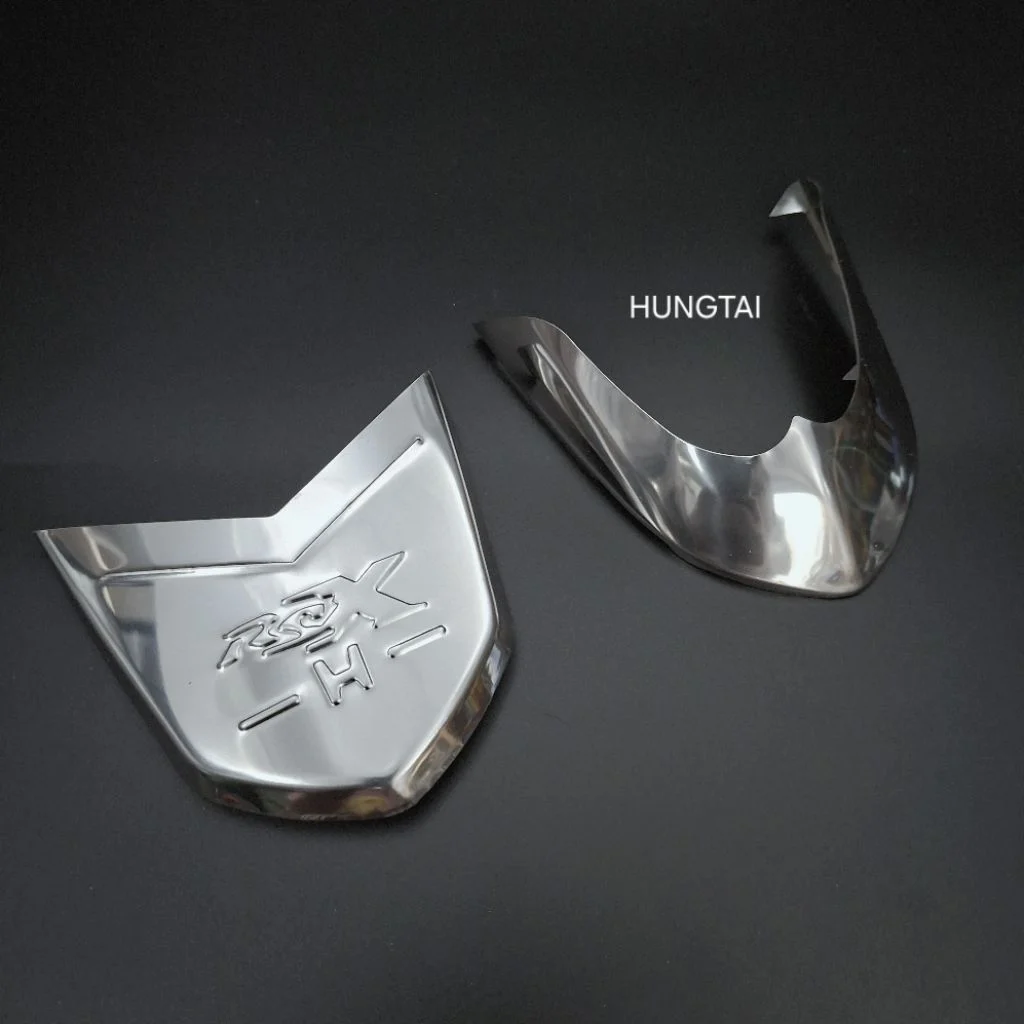 Cặp mũi dè đuôi trắng inox xe WAVE RSX 2014-2018.... - Ảnh 2