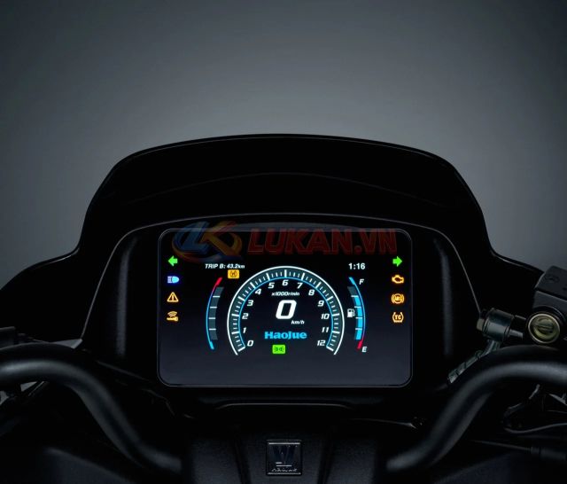 Doi tac cua Suzuki ra mat phien ban moi cho mau xe ga 125cc co ca ABS Bosch TCS Hitachi va TFT - 3