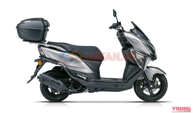 Doi tac cua Suzuki ra mat phien ban moi cho mau xe ga 125cc co ca ABS Bosch TCS Hitachi va TFT - 10