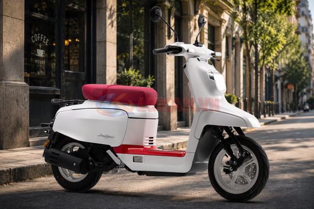Gemini Julio 125 Xe ga 125cc dang co dien la mat sieu tiet kiem xang chi 23 lit100 km - 8